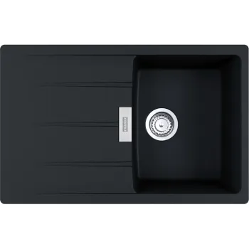 FRANKE Virtuves izlietne CENTRO 78x50 cm, CNG 611-78, onyx FRANKE Virtuves izlietne CENTRO 78x50 cm, CNG 611-78, onyx