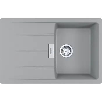 FRANKE Virtuves izlietne CENTRO 78x50 cm, CNG 611-78, steingrau FRANKE Virtuves izlietne CENTRO 78x50 cm, CNG 611-78, steingrau
