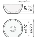 PAA Izlietne DO D=220 mm