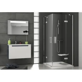 RAVAK Dušas stūris kvadrātveida SmartLine SMSRV4 80x80 cm