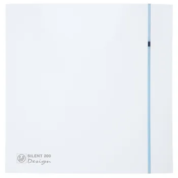 S&P Ventilators Silent Design 200CZ, pretvārsts, 0201255