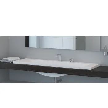 Vispool Akmens masas izlietne Q-1400 140x50 cm, balta