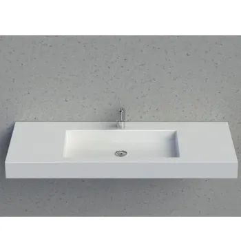 Vispool Akmens masas izlietne F-1200 120x45 cm, balta