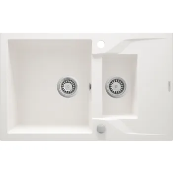 Granīta izlietne ar noteces virsmu Deante Andante, alabastrs ZQN_A513