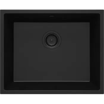 Granīta izlietne, pie sienas stiprināma Deante Corda, melns ZQA_N10C