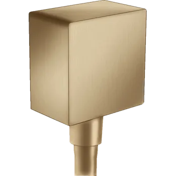Dušas izvads Hansgrohe Fixfit ar pretvārstu, pulēta bronza 26455140