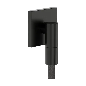 Dušas izvads Hansgrohe FixFit Fine E, pulēts melns hroms 28883340