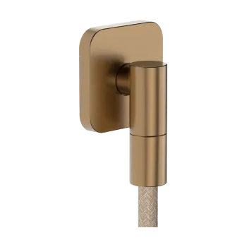 Dušas izvads Hansgrohe FixFit Fine Q, pulēta bronza 28884140