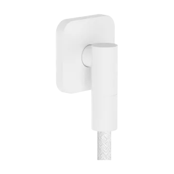 Dušas izvads Hansgrohe FixFit Fine Q, matēti balts 28884700
