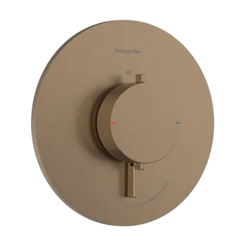 Dušas maisītājs Hansgrohe Ecostat Comfort S ar termostatu iebūvējams, 1 ierīce, birstēta bronza 33714140