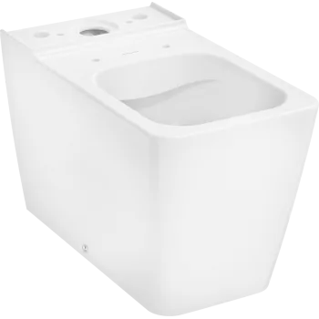 Tualetes pods Hansgrohe EluPura Q (bez tvertnes un vāka) Rimless, AquaFall Flush, SmartClean, EcoSmart, balts 61164450