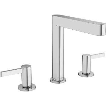 Vannas istabas izlietnes maisītājs Hansgrohe Finoris 160 ar Push-Open vārstu, EcoSmart, hroms 76034000