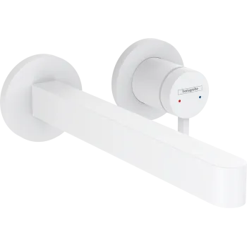 Vannas istabas izlietnes maisītājs Hansgrohe Finoris 22.8cm, iebūvējams, EcoSmart, matēti balts 76050700