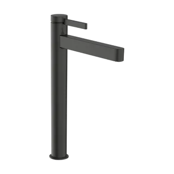 Vannas istabas izlietnes maisītājs Hansgrohe Finoris 260 ar Push-Open, Paaugstināts, CoolStart, EcoSmart, birstēts melns hroms 76072340