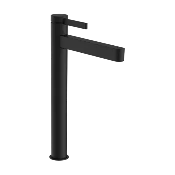 Vannas istabas izlietnes maisītājs Hansgrohe Finoris 260 ar Push-Open, Paaugstināts, CoolStart, EcoSmart, matēti melns 76072670