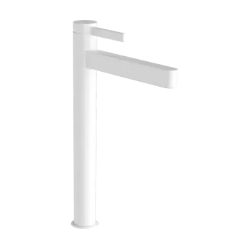Vannas istabas izlietnes maisītājs Hansgrohe Finoris 260 ar Push-Open, CoolStart, EcoSmart, matēti balts 76072700