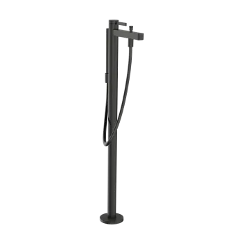 Vannas maisītājs Hansgrohe Finoris uz Grīdas, birstēts melns hroms 76445340