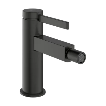 Bidē maisītājs Hansgrohe Finoris ar Push-Open vārstu, pulēts melns hroms 76200340