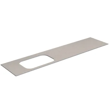 Darba virsma Kame Universal HPL, Movado izlietnei 200cm kreisā puse Sand stone HPL WP/20-3/H15-P2-L