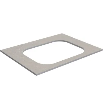 Darba virsma Kame Universal HPL, Movado izlietnei 61cm Sand stone HPL WP/6-3/H15-P2