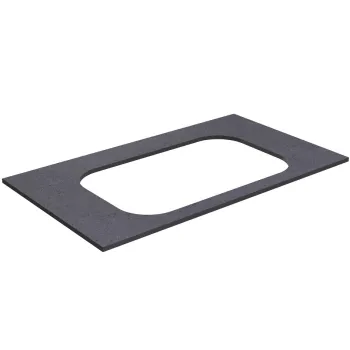 Darba virsma Kame Universal HPL, Movado izlietnei 81cm Black moon HPL WP/8-3/H11-P2
