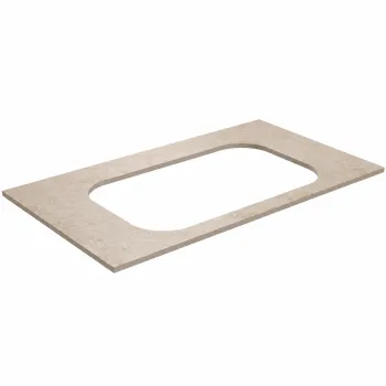 Darba virsma Kame Universal HPL, Movado izlietnei 81cm Earth stone HPL WP/8-3/H18-P2
