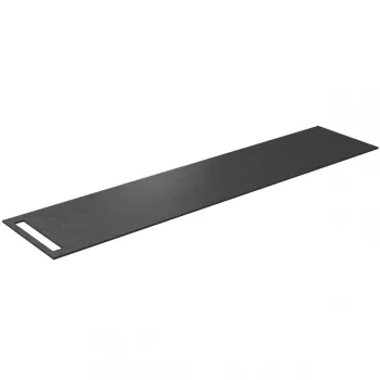 Darba virsma Kame Universal ar dvieļu turētāju HPL 210cm Black lava WP-1/20-3/H17
