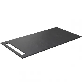 Darba virsma Kame Universal ar dvieļu turētāju HPL 90cm Black lava WP-1/8-3/H17