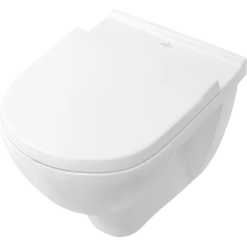 Tualetes poda komplekts TECEbase rāmis ar Villeroy & Boch O.novo Rimless podu, SoftClose Slim vāku un TECEnow Baltu pogu