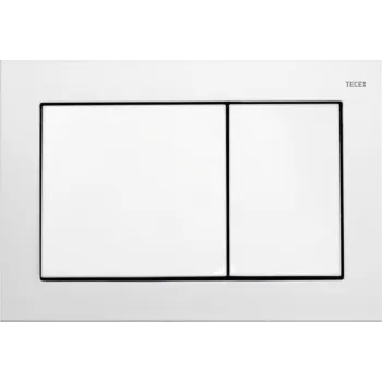 Tualetes poda komplekts TECEbase rāmis ar Sanindusa Urb.y 48 Rimless Taupe podu, SoftClose EasyClipp Slim vāku un TECEnow Baltu pogu