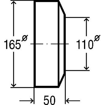 WC izplūdes rozete Viega 101671  WC izplūdes rozete Viega 101671