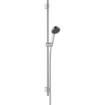 Dušas Komplekts Hansgrohe Activera Select S Rokas duša, stienis un šļūtene, 2 plūsmas, EcoSmart, hroms 28050000