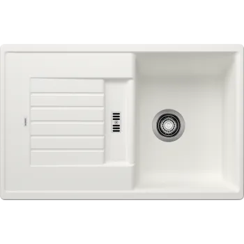 Virtuves izlietne BLANCO ZIA 45 S SILG PDUR White O.AF SILGRANIT™ 514726