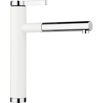 Virtuves maisītājs BLANCO LINEE-S Balts / Hromēts HD  518441