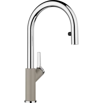 Virtuves maisītājs BLANCO CARENA-S Vario Tartufo/Hromēts HD 521376