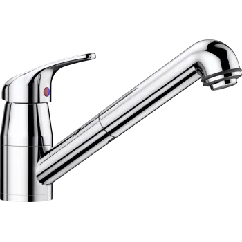 Virtuves izlietnes maisītājs BLANCO DARAS-S-F Hromēts HD 521752