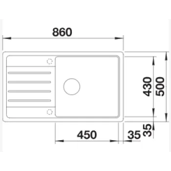 Virtuves Izlietne BLANCO LEGRA XL 6 S SILG Coffee O.ZUB O.AF  SILGRANIT™, Kafijas 523331