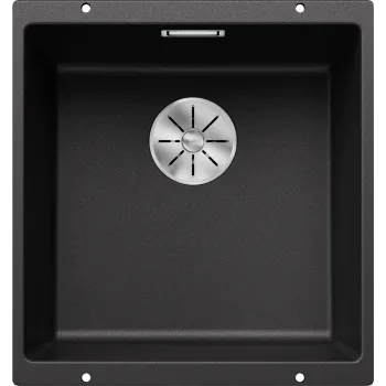 Virtuves Izlietne BLANCO SUBLINE 400-U SILG PDUR Anthracite InFino O.AF SILGRANIT™, PuraDur™, Antracīta 523422