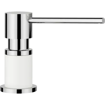 Ziepju Dozators BLANCO LATO Balts / Hromēts 525814