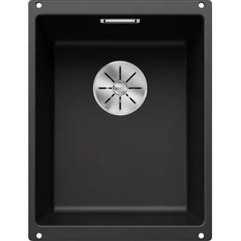 Virtuves Izlietne BLANCO SUBLINE 320-U SILG PDUR Black InFino O.AF Melna, SILGRANIT™ 525983