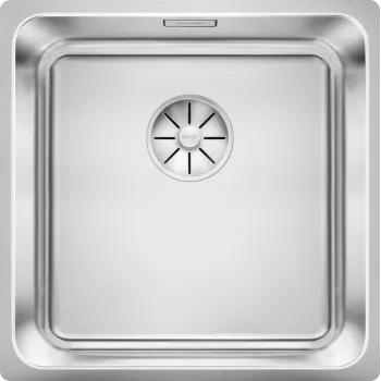 Virtuves izlietne BLANCO SOLIS 400-U BRUSHED InFino O.AF Nerūsējošā tērauda 526117