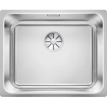 Virtuves izlietne BLANCO SOLIS 500-U BRUSHED InFino O.AF Nerūsējošā tērauda 526122