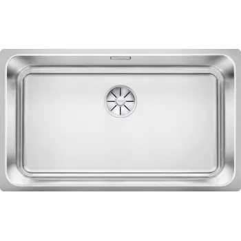 Virtuves Izlietne BLANCO SOLIS 700-U BRUSHED InFino O.AF Nerūsējošais tērauds, Krāsots pārklājums 526125