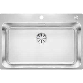 Virtuves Izlietne BLANCO SOLIS 700-IF/A BRUSHED InFino M.PC Nerūsējošais tērauds, Krāsots pārklājums 526127