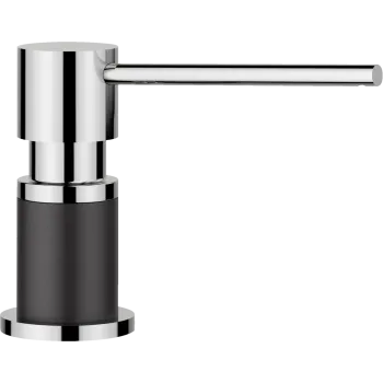 Ziepju Dozators BLANCO LATO Black / Hromēts 526177