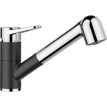 Virtuves maisītājs BLANCO WEGA-S II Melns/hromēts HD 526428