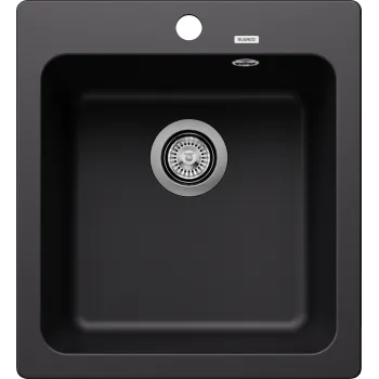 Virtuves izlietne BLANCO NAYA 45 SILG PDUR Black O.AF SILGRANIT™ 526572