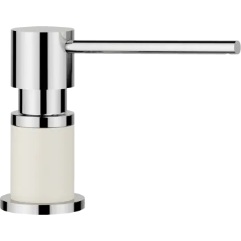 Ziepju Dozators BLANCO LATO Silti Balts / Hromēts 526955