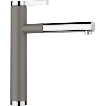 Virtuves maisītājs BLANCO LINEE-S Volcano grey / Hromēts HD 526956