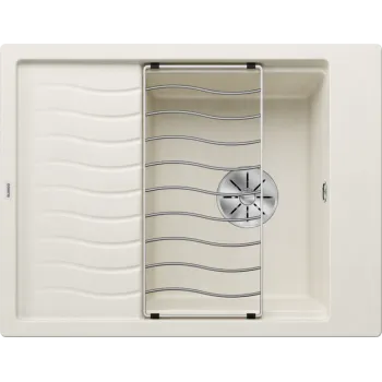 Virtuves Izlietne BLANCO ELON 45 S Soft white InFino O.AF SILGRANIT™, PuraDur™, Silti balts 527067